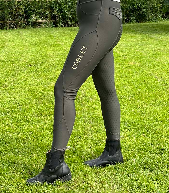 Green Riding Leggings