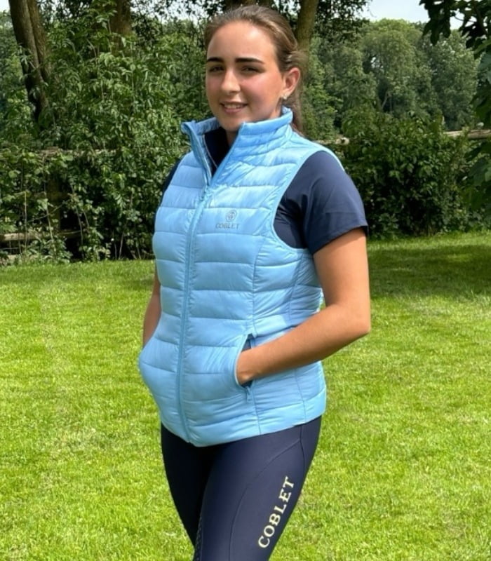 Light blue Gilet