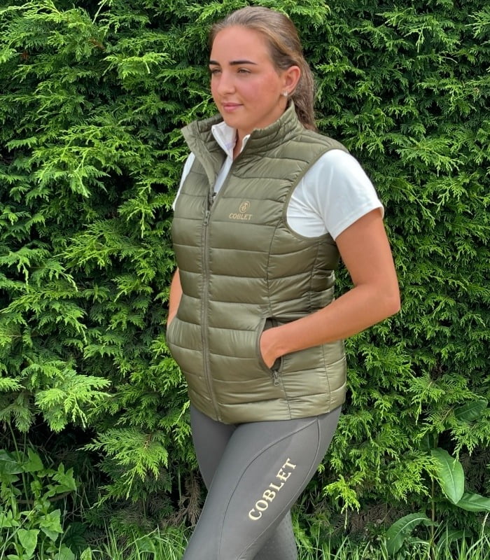 Olive Green Gilet